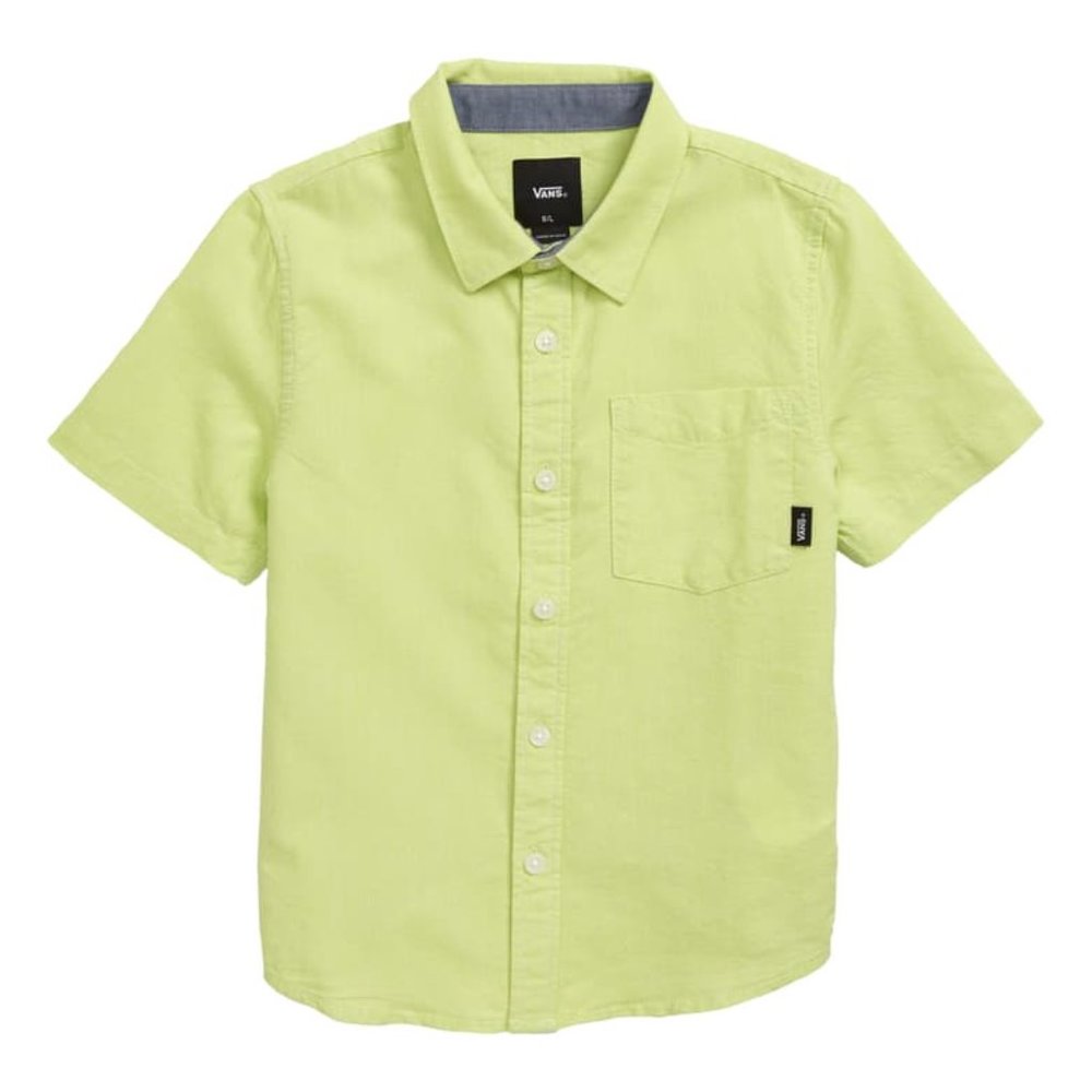 New Mens Vans Houser Short Sleeve Buttondown Shirt